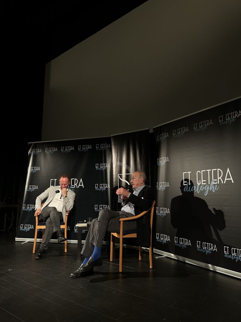 ET CETERA | Dialogy: Giuseppe Ayala v rozhovoru s Francescem Augustem Razettem, Praha, 9. 6. 2026.