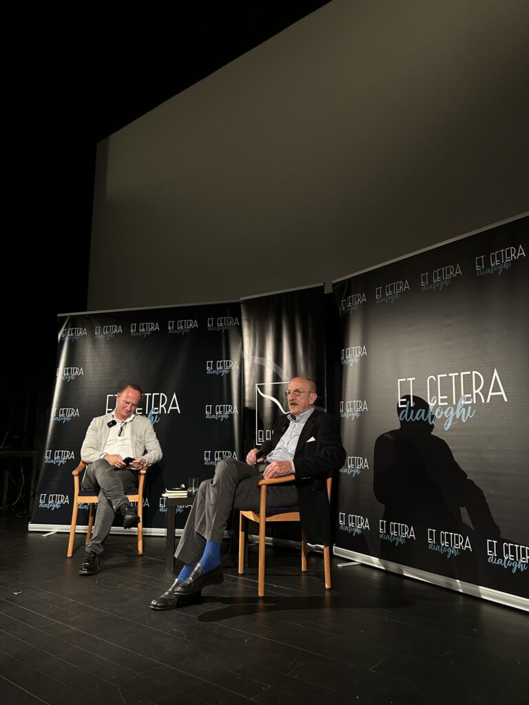 ET CETERA | Dialogy: Giuseppe Ayala v rozhovoru s Francescem Augustem Razettem, Praha, 9. 6. 2026.