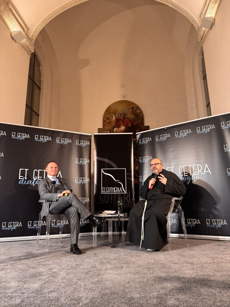 ET CETERA | Dialogy: Paolo Benanti v rozhovoru s Francescem Augustem Razettem, Praha, 29. 1. 2026.