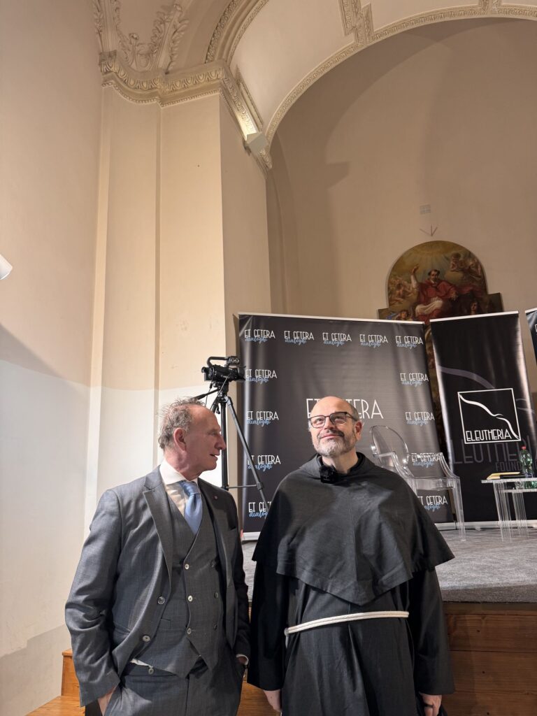 ET CETERA | Dialogy: Paolo Benanti v rozhovoru s Francescem Augustem Razettem, Praha, 29. 1. 2026.