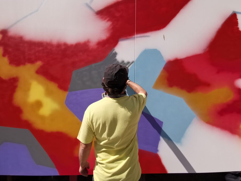 ET CETERA FESTIVAL 2022 | Street Art for Freedom – pohled do výstavy, Pistoia a Praha 5, Pistoia – Praha 2022.
