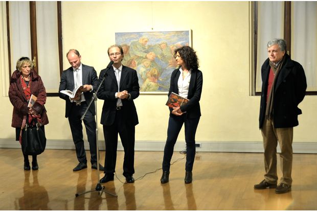 Výstava děl Jaromíra Schoře – Casa del Mantegna, Mantova, 2015, fotografie z výstavy 11