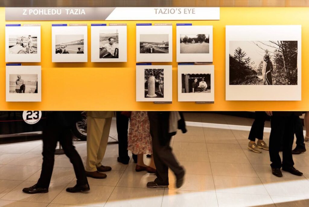 Tazio Nuvolari – pohled do výstavy, Národní technické muzeum, Praha 2016.