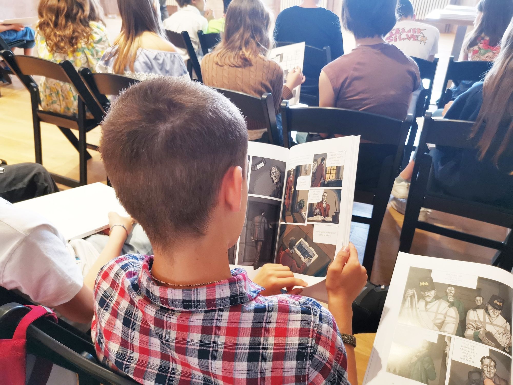 Prezentace graphic novel Silvio Pellico na pevnosti Špilberk, Brno 2022