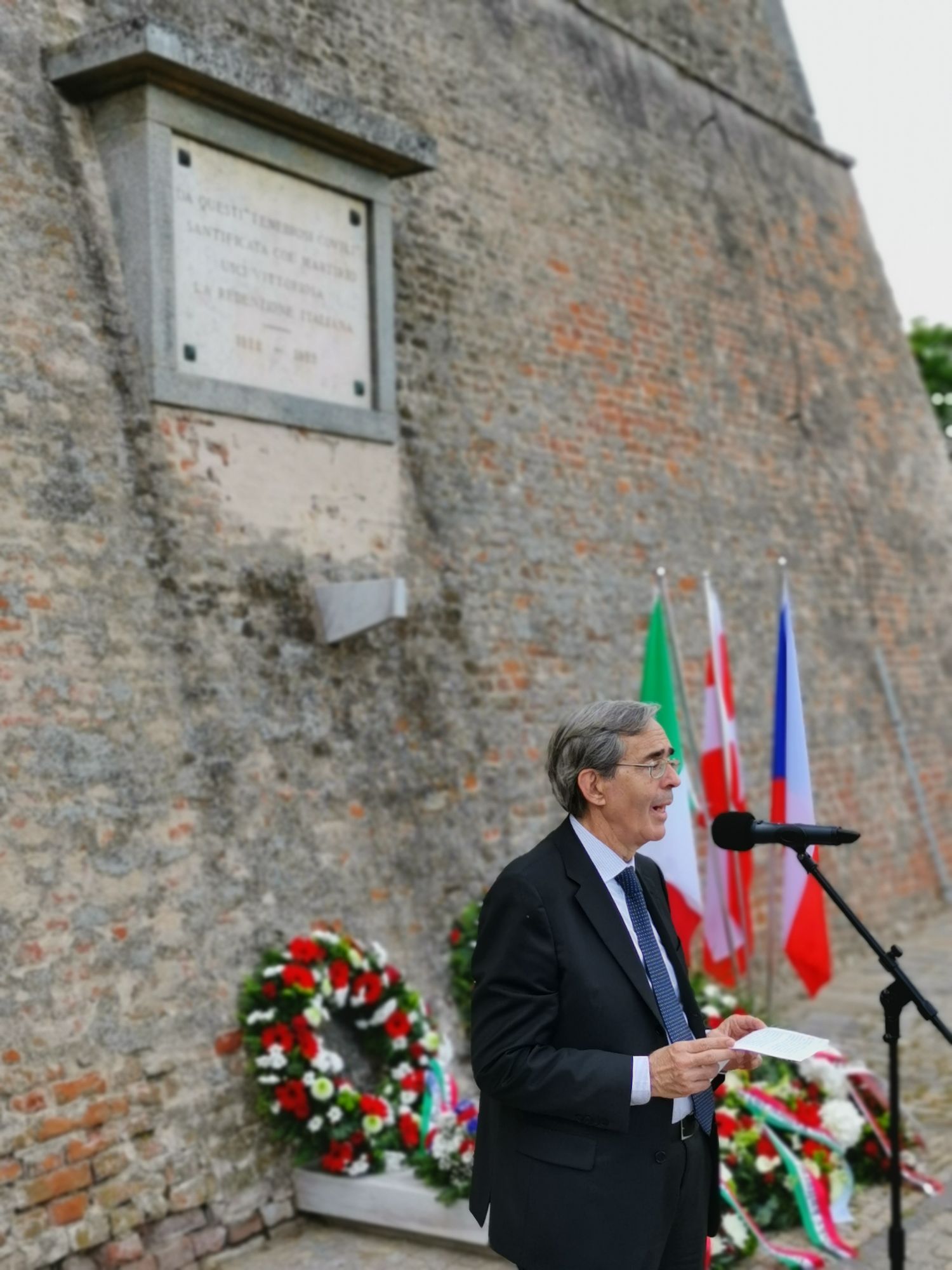 Prezentace graphic novel Silvio Pellico na pevnosti Špilberk, Brno 2022