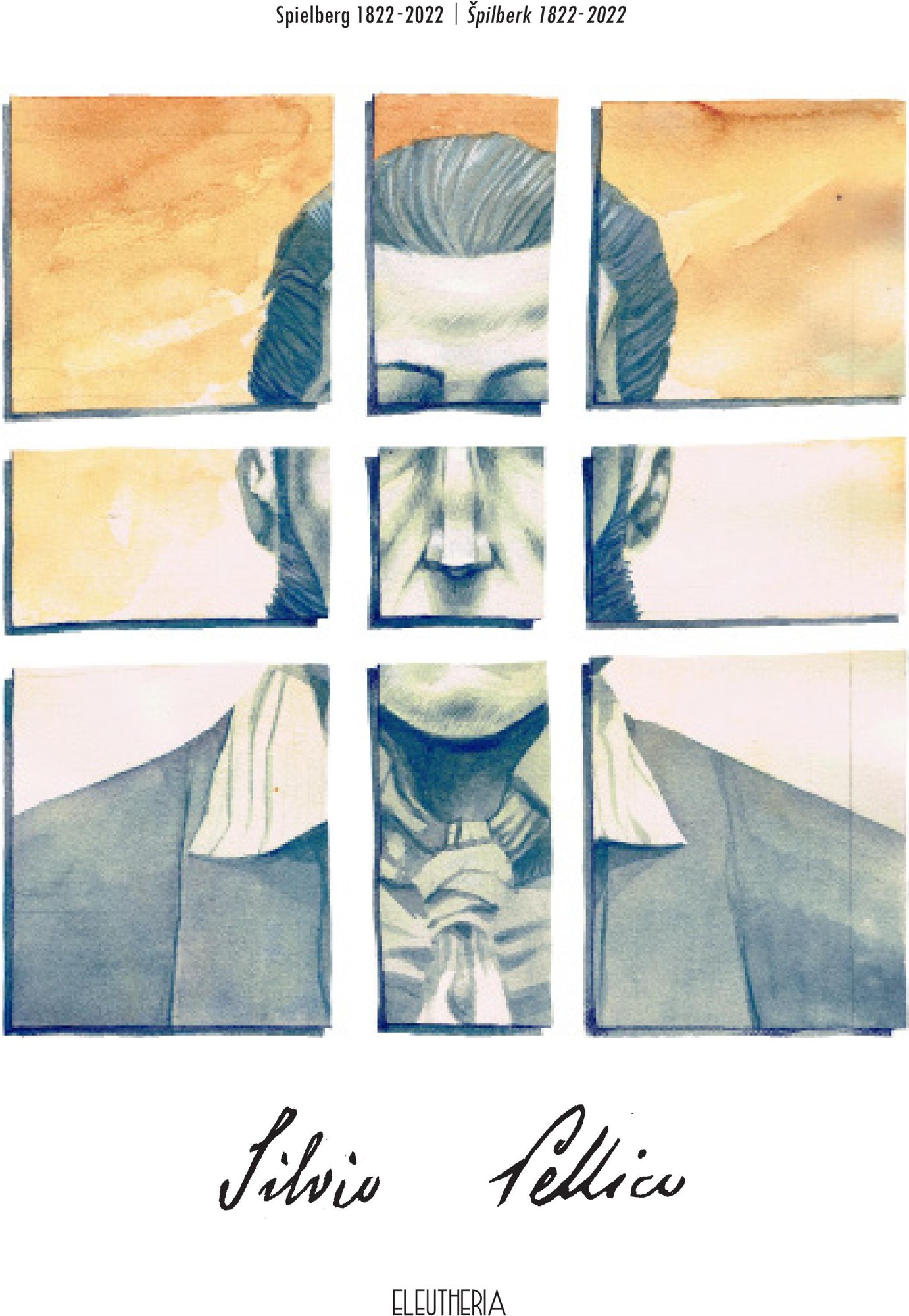 Obálka graphic novel Silvio Pellico, Špilberk 1822–2022