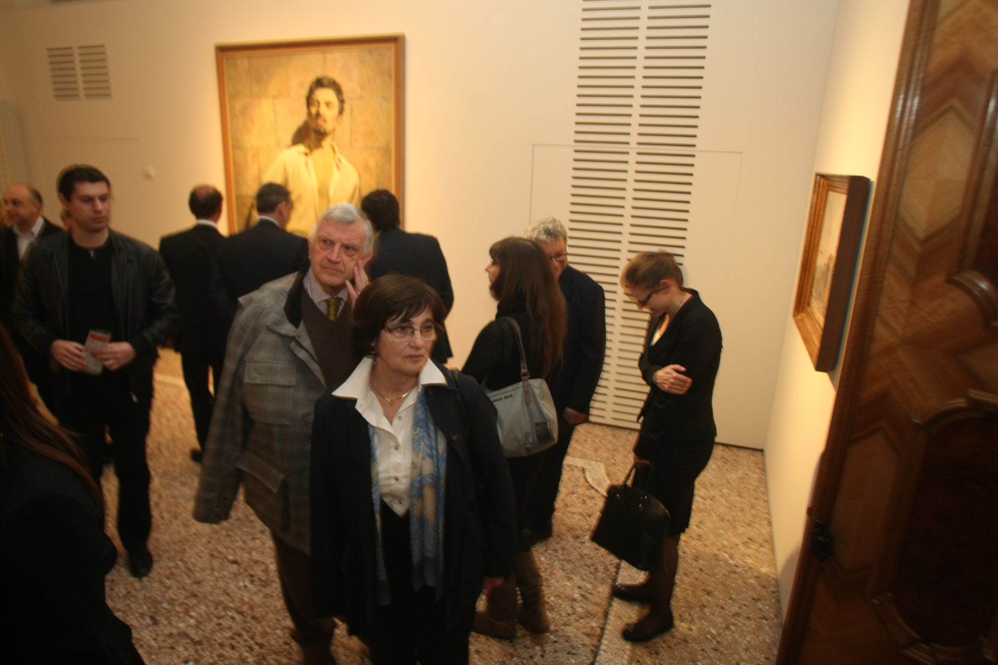 Socialistický realismus v Československu 1948–1989 – pohled do výstavy, Villa Manin di Passariano, Itálie 2012.