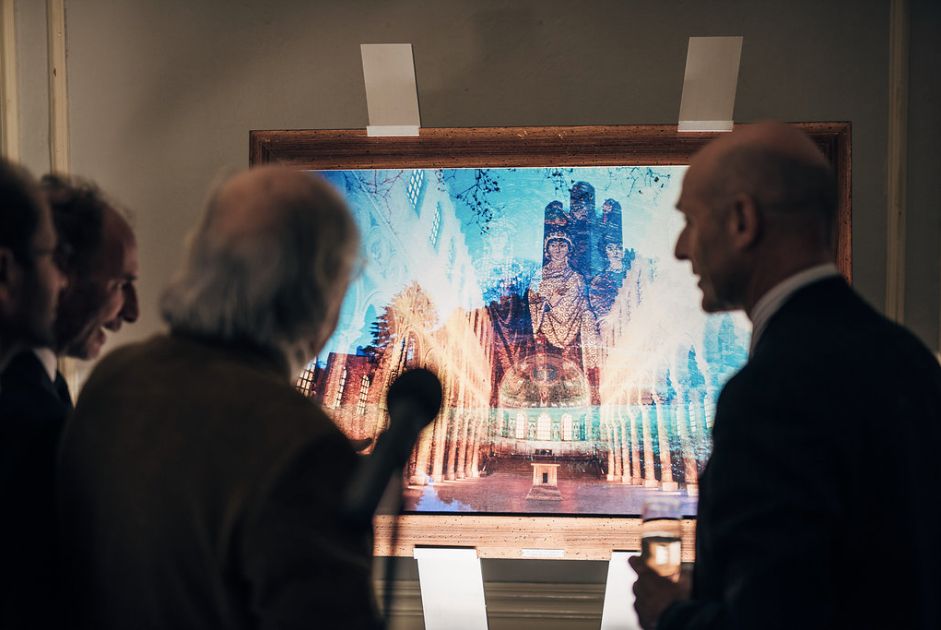 Římská civilizace. Fotografie Vittoria Storara – pohled do výstavy, Clam-Gallasův palác, Praha 2016.